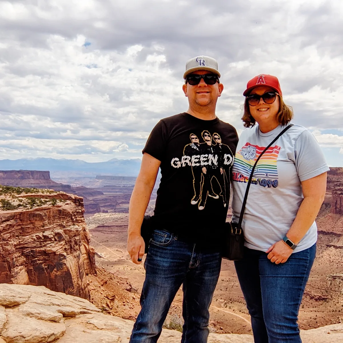 Bill Gould and Jeney Kingsbury smiling together